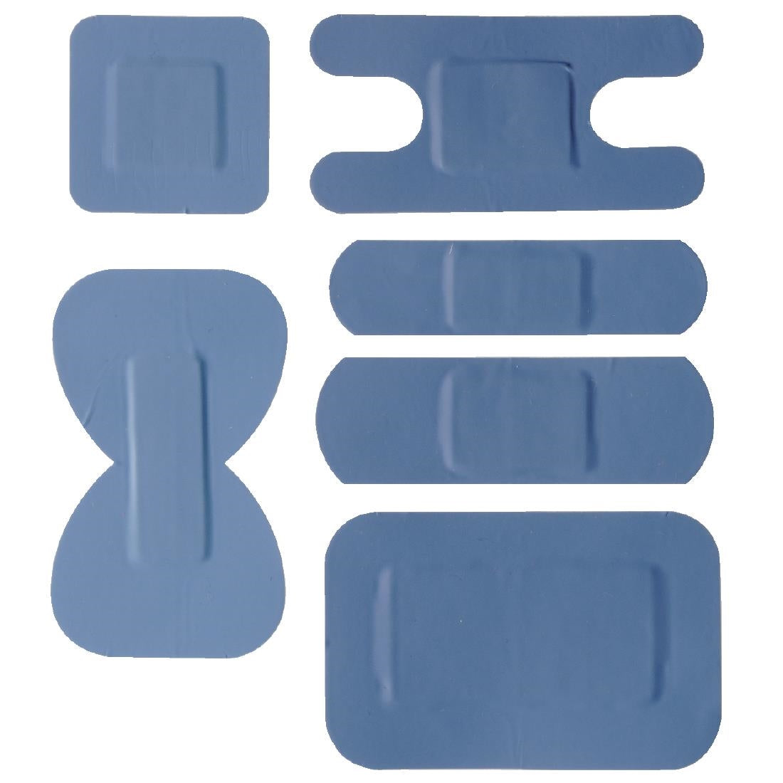 A-care Blue Assorted Plasters (100 Pack)