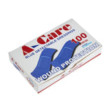 A-care detectable blue plasters extra wide strip 75X25MM (100 Pack)