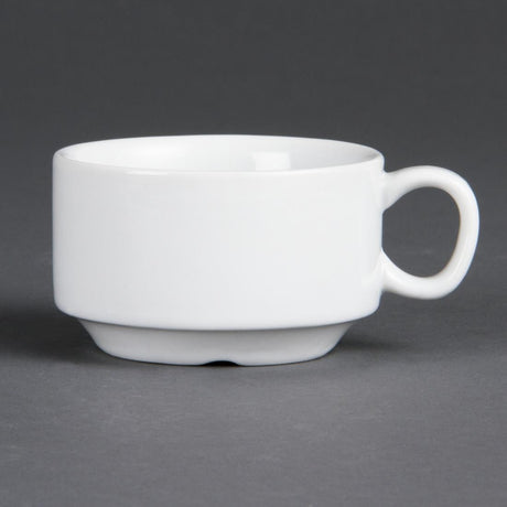 Olympia Whiteware Stacking Espresso Cups 85ml 3oz (12 Pack)
