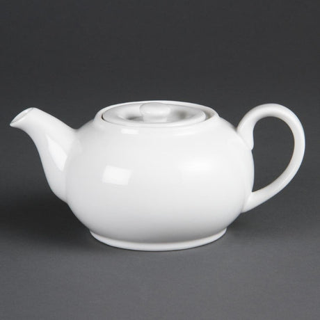 Olympia Whiteware Teapots 426ml (4 pack)