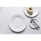 Olympia Whiteware Wide Rimmed Plates 230mm (12 Pack)