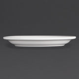 Olympia Whiteware Narrow Rimmed Plates 150mm (12 pack)