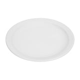 Olympia Whiteware Narrow Rimmed Plates 250mm (12 pack)