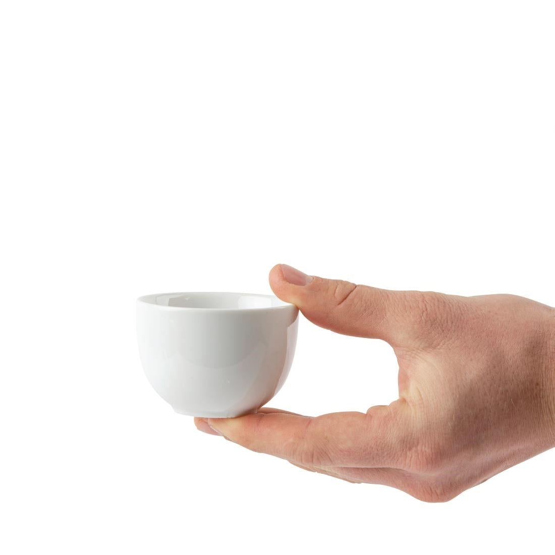 Olympia Whiteware Chinese Tea Cups 110ml (12 Pack)