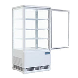 Polar C-Series Energy Efficient Display Fridge White 68Ltr