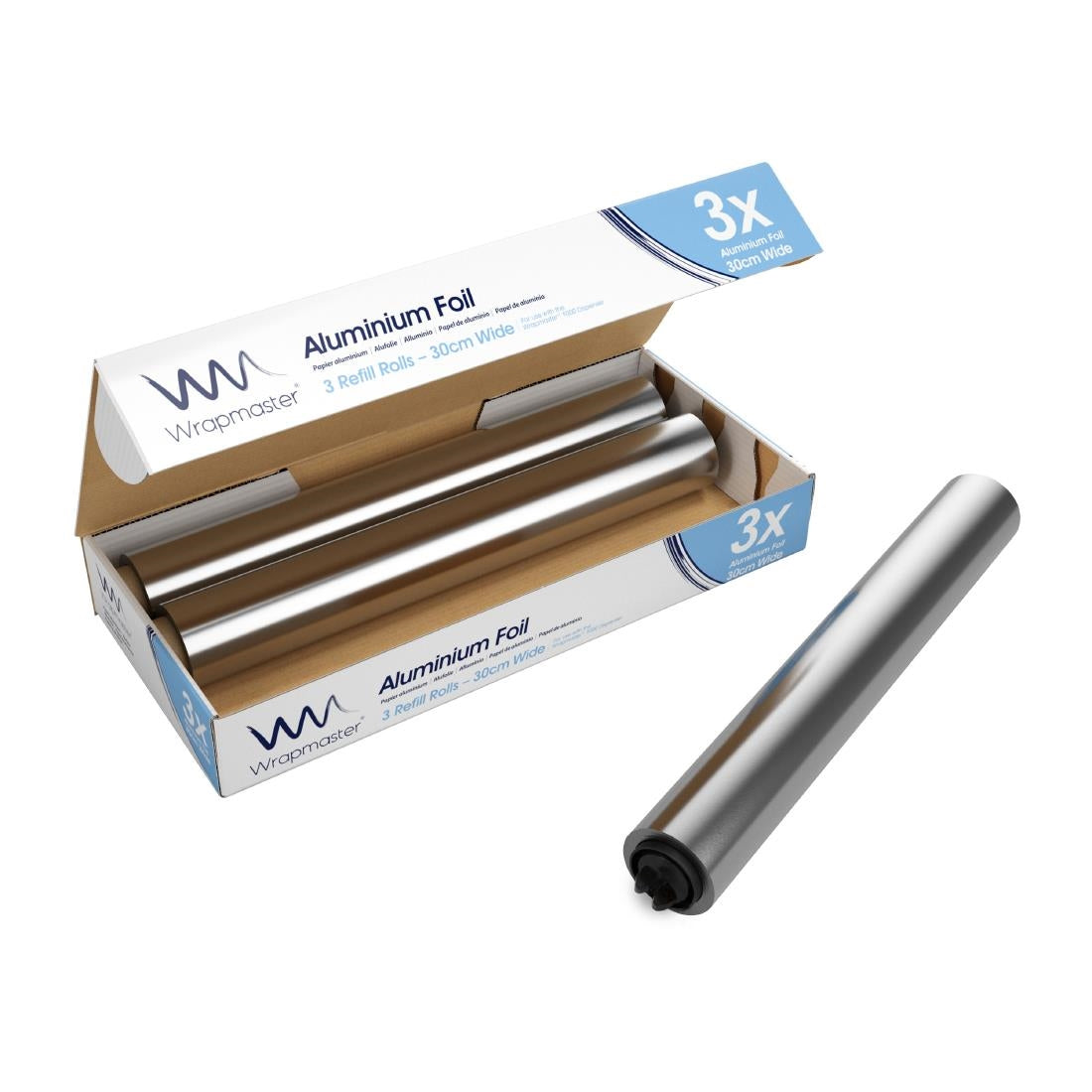 Wrapmaster Aluminium Foil 300mm x 30m (3 Pack)
