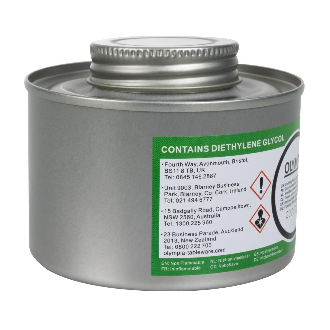Olympia Liquid Chafing Fuel With Wick 6 Hour (12 Pack)