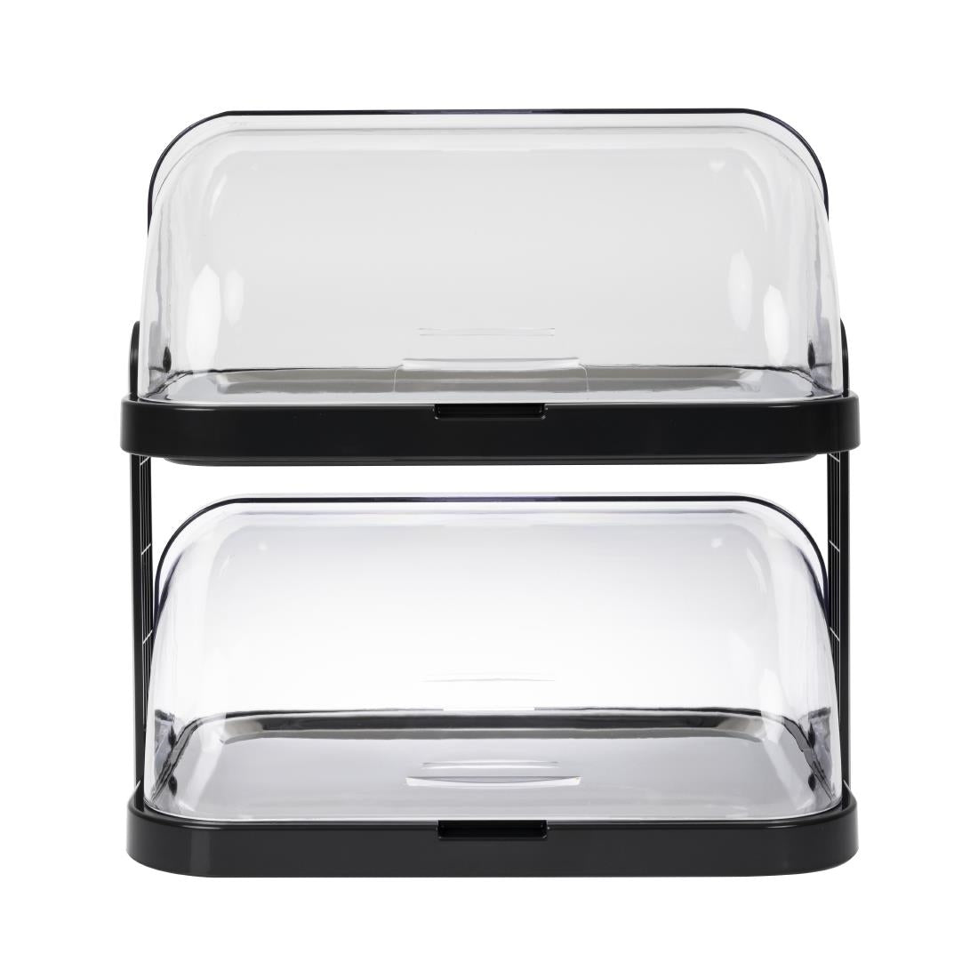 APS Roll Top Cool Display Tray Double Deck