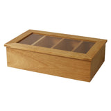 Olympia Hevea Wood Tea Box