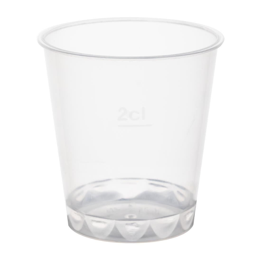 eGreen Flair PP Shot Glasses 30ml to Brim 20ml to Line UKCA CE (1000 Pack)
