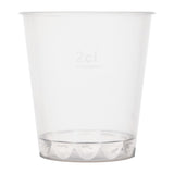eGreen Flair PP Shot Glasses 30ml to Brim 20ml to Line UKCA CE (1000 Pack)