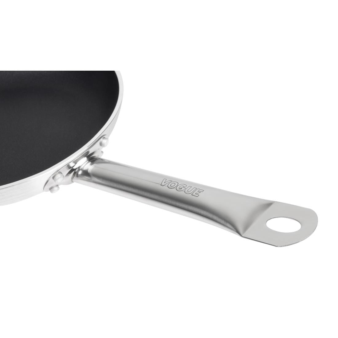 Vogue Aluminium Non-Stick Teflon Induction Frying Pan 24cm