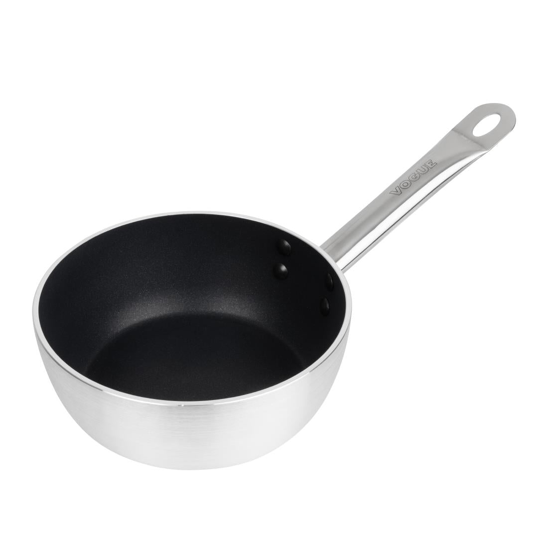 Vogue Aluminium Non-Stick Induction Flared Sauté Pan 20cm