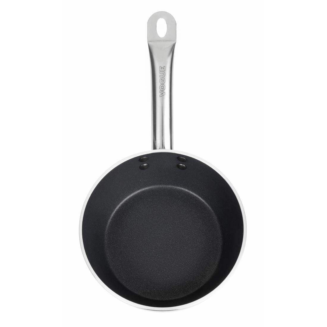 Vogue Aluminium Non-Stick Induction Flared Sauté Pan 20cm