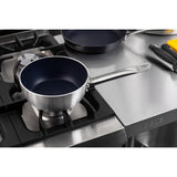 Vogue Aluminium Non-Stick Induction Flared Sauté Pan 20cm