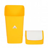 SYR Lucy Swing Top Bin Yellow 50Ltr