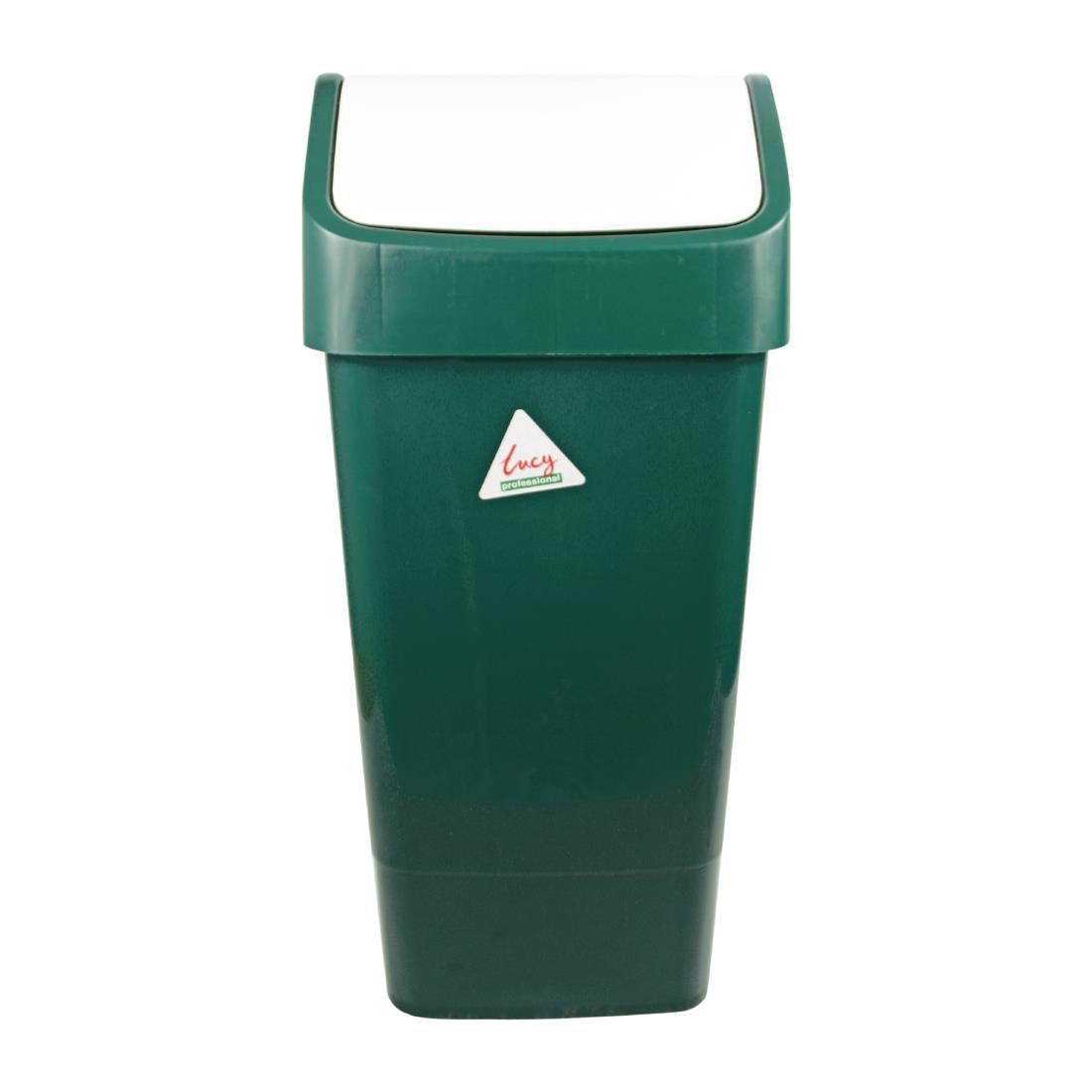 SYR Lucy Swing Top Bin Green 50Ltr