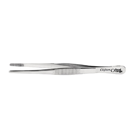 Stainless Steel Round Tip Micro Tweezers 160mm