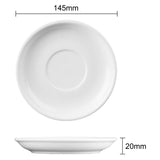 Olympia Athena Saucers 145mm (24 Pack)