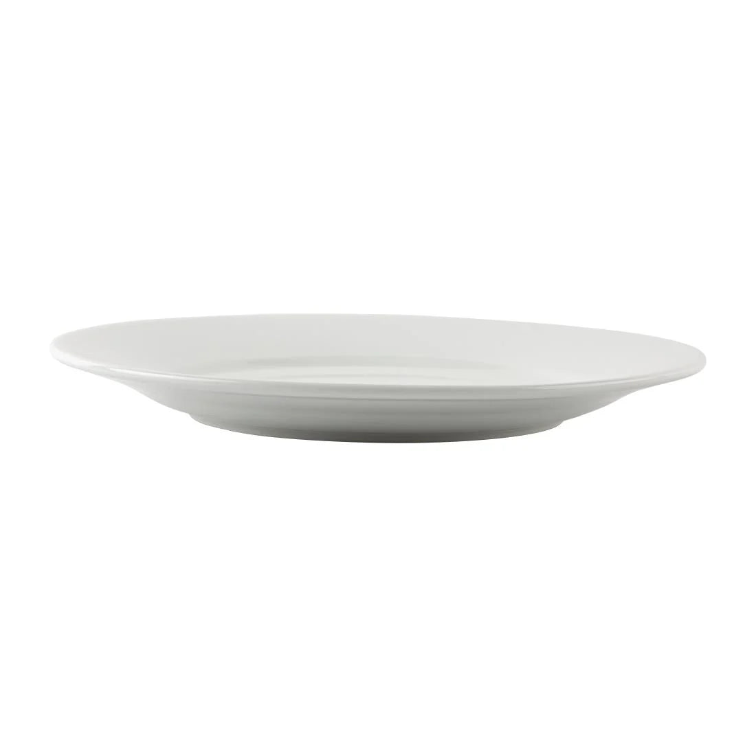 Olympia Athena Wide Rimmed Plates 254mm (4 Pack)