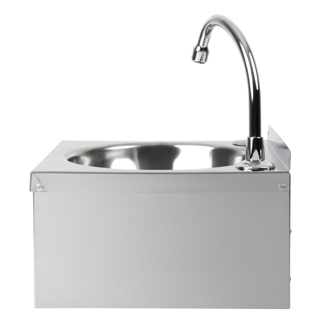 Basix Stainless Steel Knee Operated Hand Wash Basin