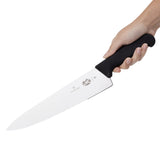 Victorinox Fibrox Serrated Carving Knife Black 25.4cm