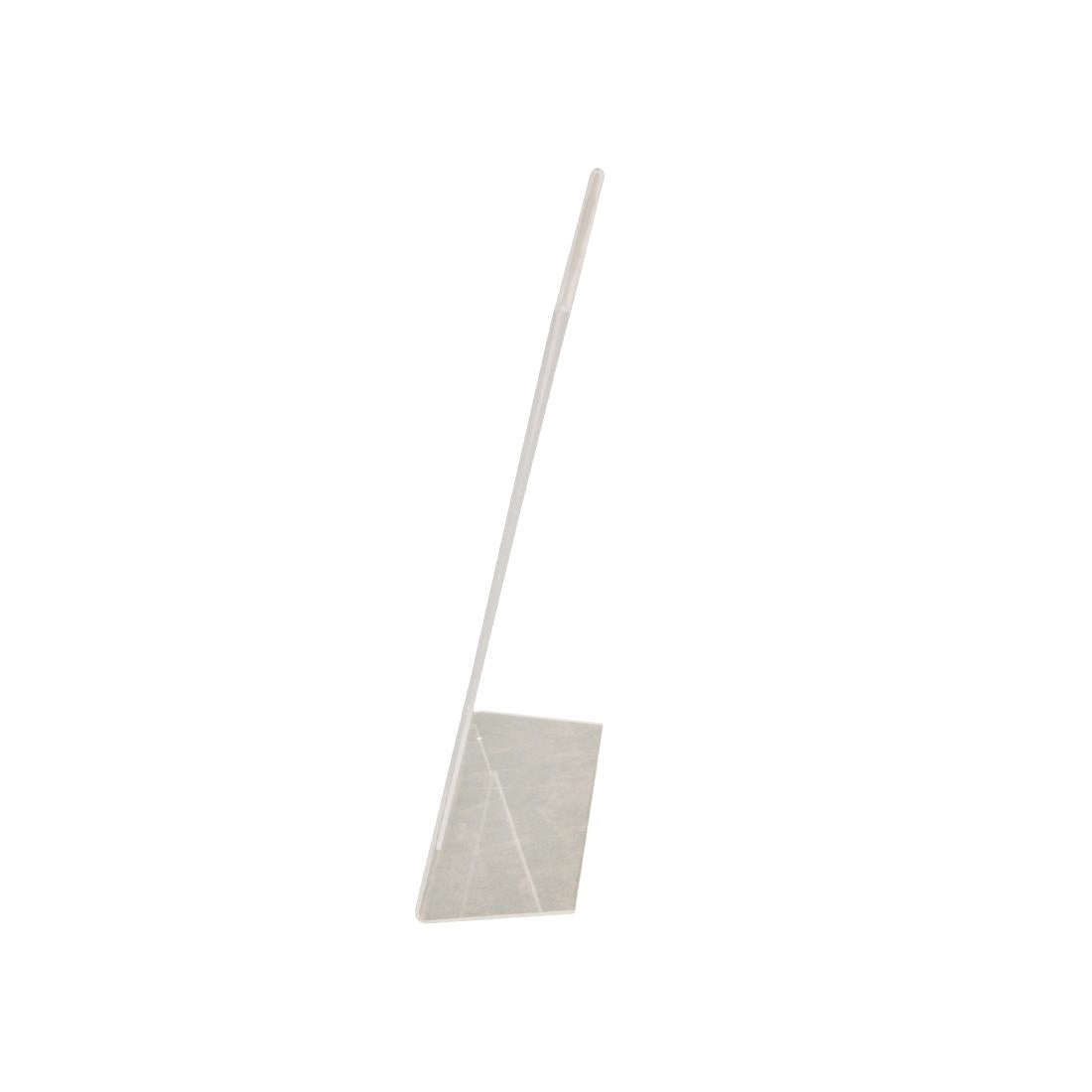 Slanted Acrylic Menu Holder A5