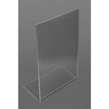 Slanted Acrylic Menu Holder A4