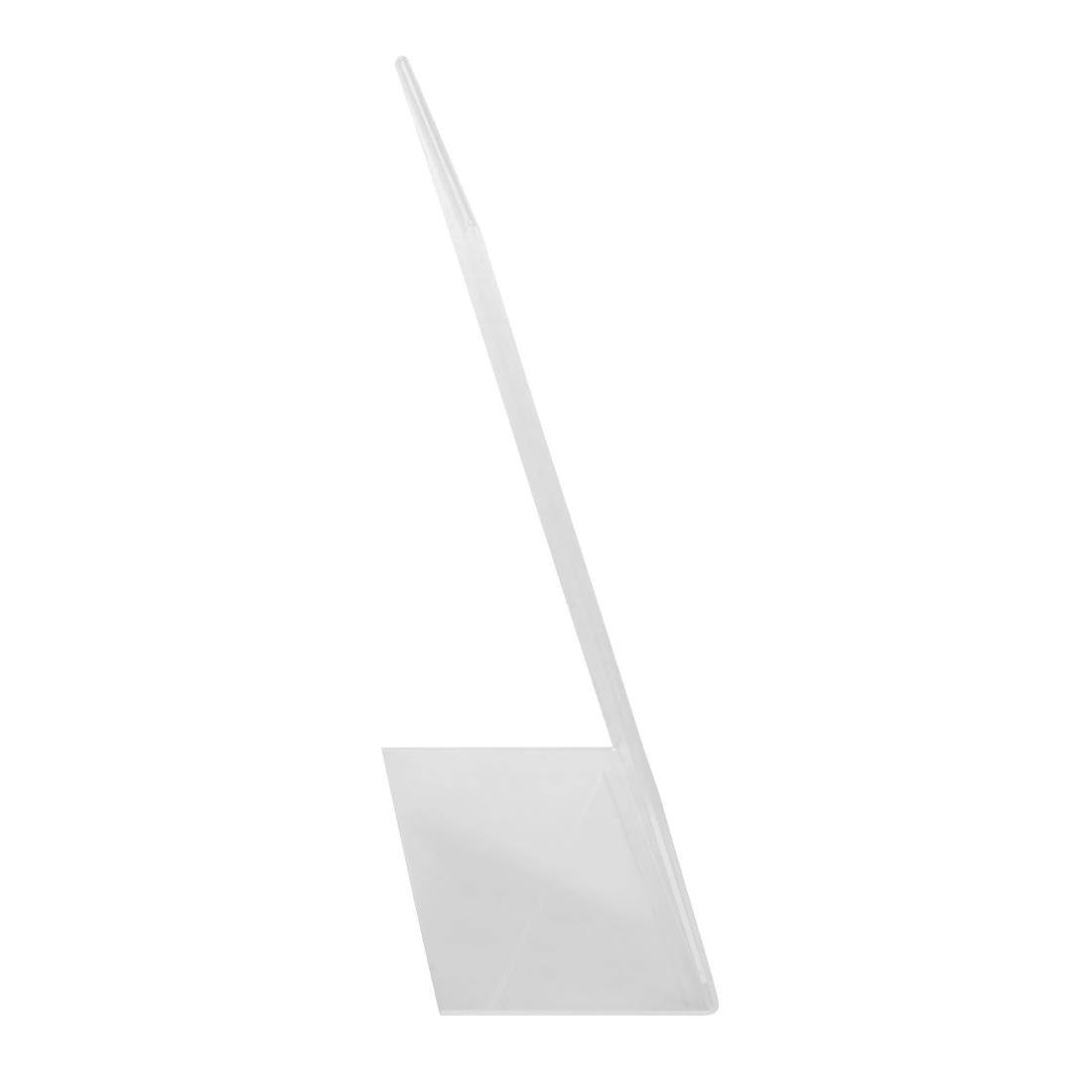 Slanted Acrylic Menu Holder A4