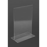 Upright Acrylic Menu Holder A5