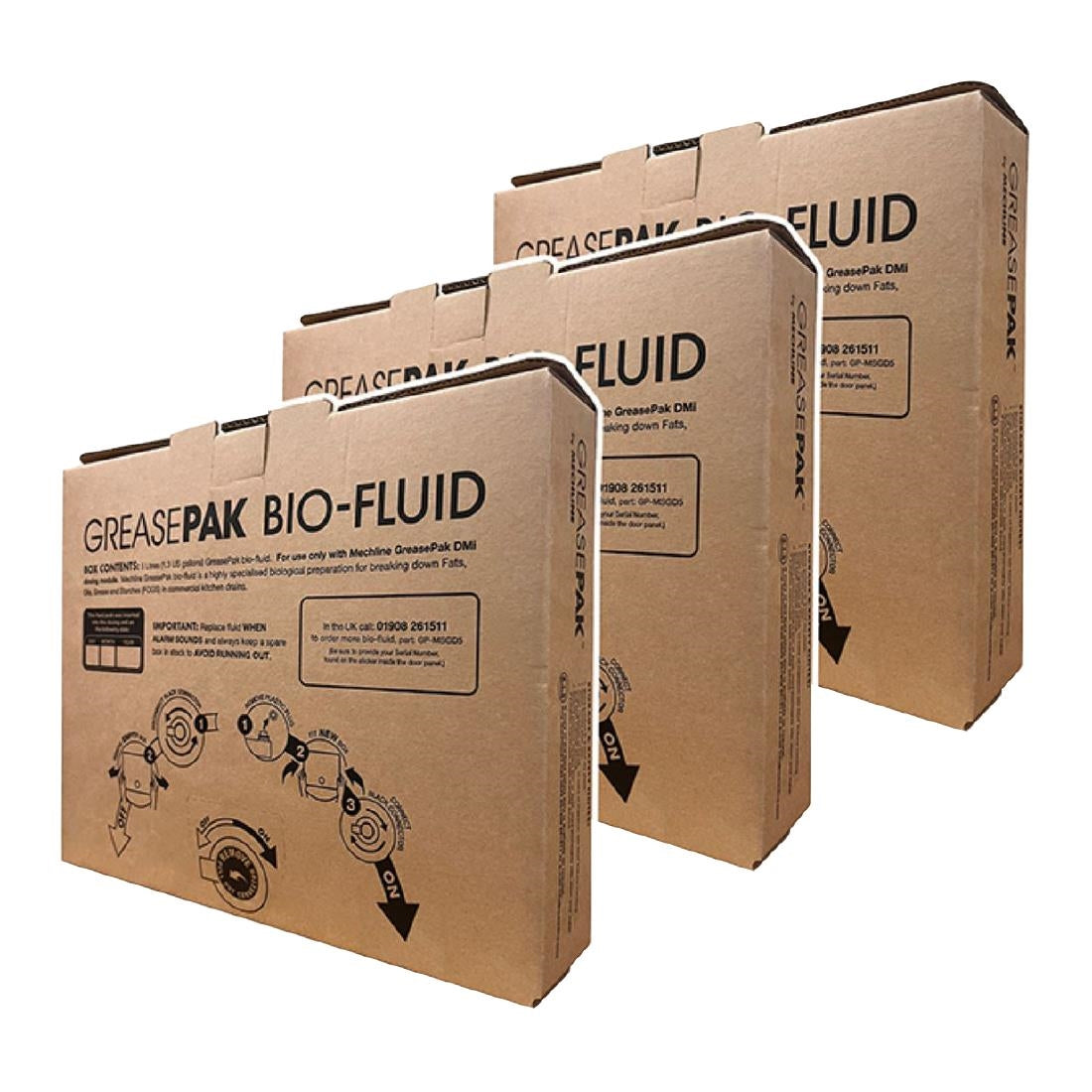 GreasePak MSGD5 Dosing Fluid 5Ltr (3 Pack)