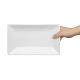 Olympia Whiteware Serving Rectangular Platters 250x 150mm (4 Pack)