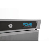 Polar Light Duty Single Door Freezer Stainless Steel 600 Ltr