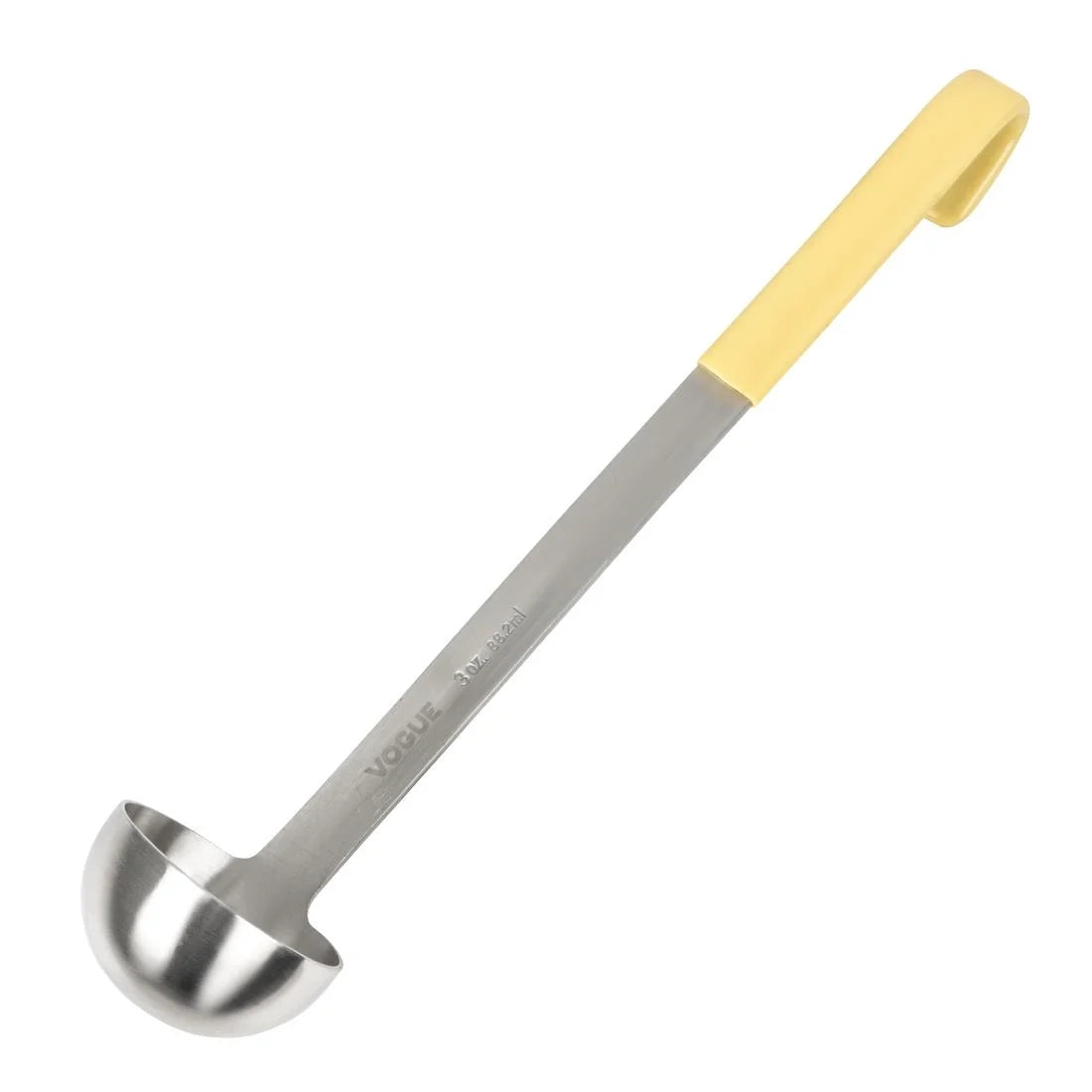 Vogue Heavy Duty Colour Coded Ladle Ivory 89ml
