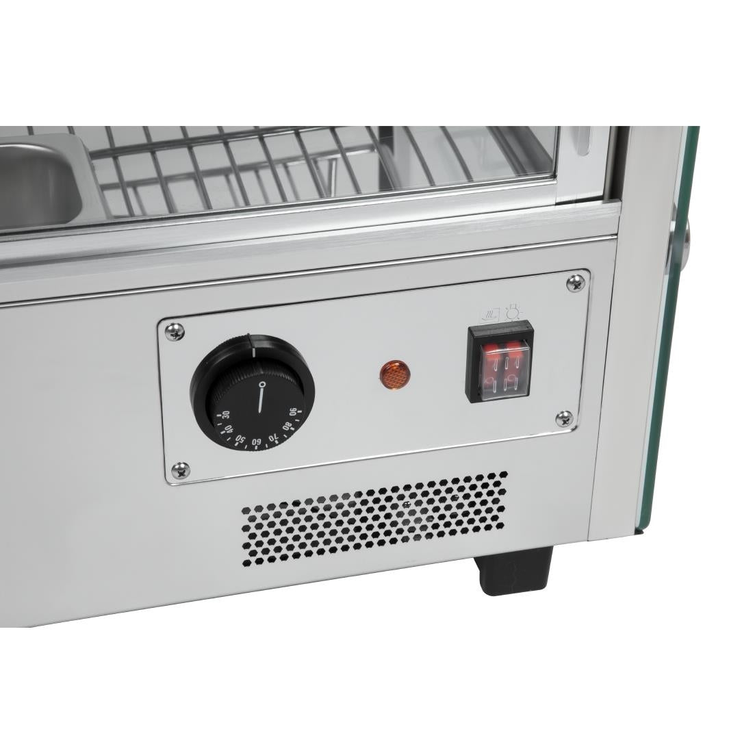 Buffalo Countertop Heated Food Display 687mm Width