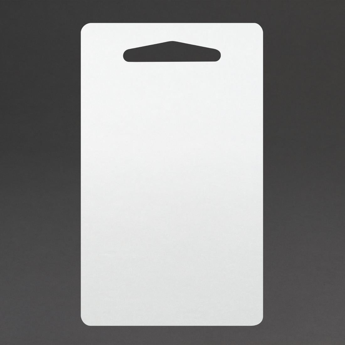 Hygiplas Low Density Cutting Board White 250x150x6mm