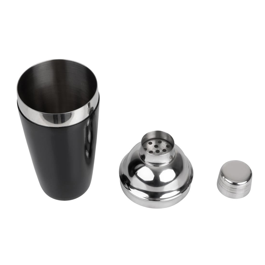 Olympia 3-Piece Cobbler Cocktail Shaker with PVC Grip