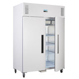 Polar G-Series Upright Double Door Freezer 1200Ltr White