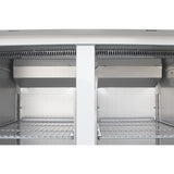 Polar G-Series Upright Double Door Freezer 1200Ltr White