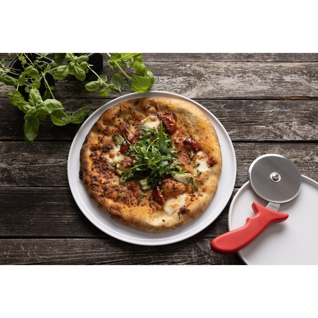 Olympia Whiteware Pizza Plates 330mm (4 Pack)
