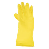 Jantex Latex Household Gloves Yellow Small