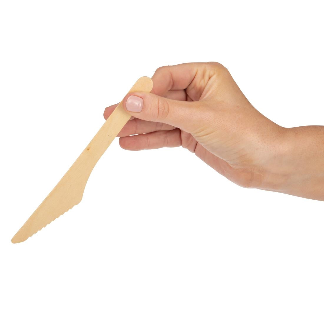 Fiesta Compostable Disposable Wooden Knife (100 Pack)