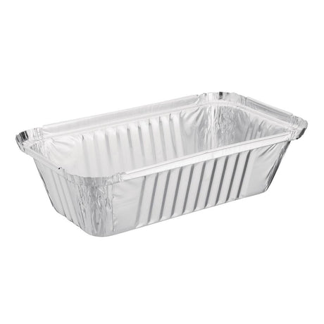 Nisbets Essentials Foil Containers and Lids 250ml (50 Pack)
