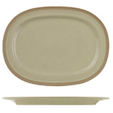 Churchill Igneous Stoneware Oval Plates 355mm (6 Pack)