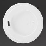 Fiesta Recyclable Coffee Cup Lids White 340ml / 12oz & 455ml / 16oz (1000 Pack)