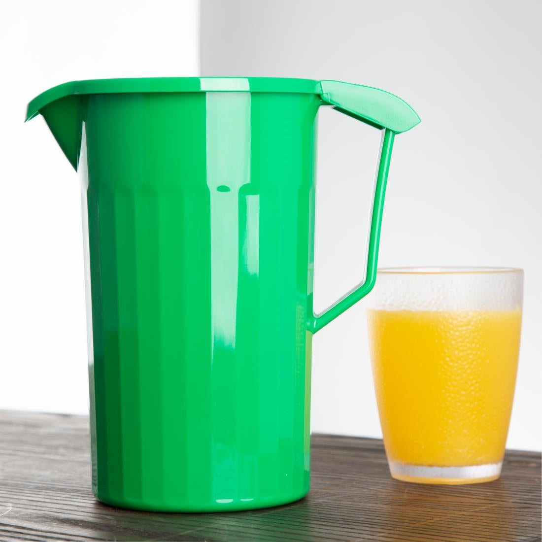 Lid for Olympia Kristallon 1.4Ltr Polypropylene Jug Green