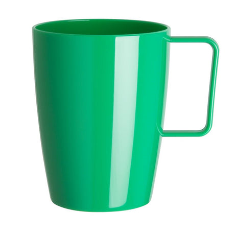 Olympia Kristallon Polypropylene Handled Beakers Green 348.7ml (12 pack)