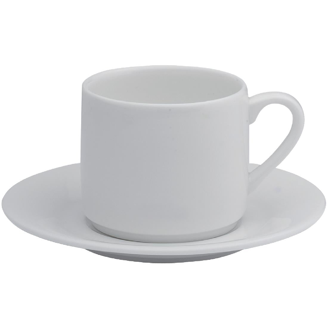 Elia Glacier Fine China Espresso Cups 100ml (6 Pack)