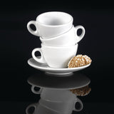 Churchill Art de Cuisine Menu Porcelain Cappuccino Cups 341ml (6 Pack)