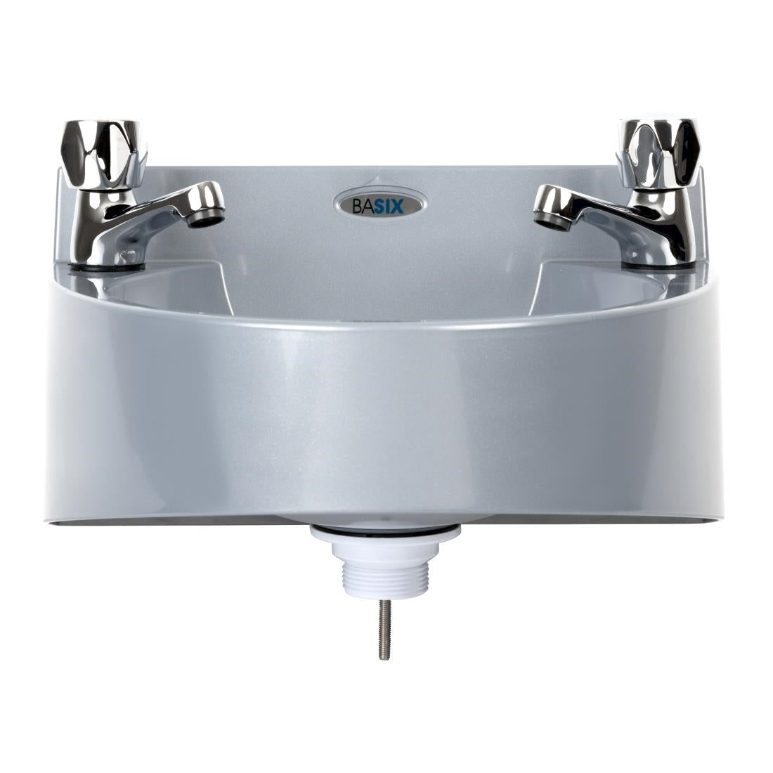 Basix Polycarbonate Hand Wash Basin Grey